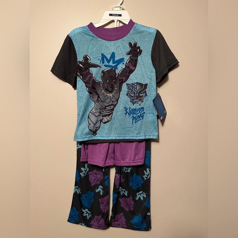 Black Panther Pajama Set BNWT